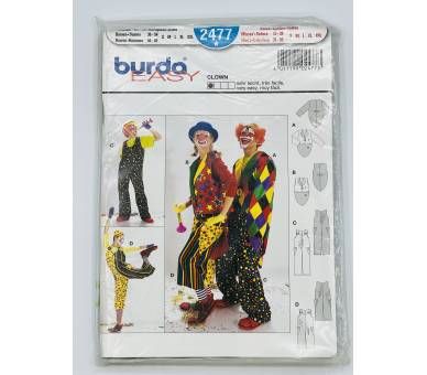 Patrón Disfraz Payasos Burda 2477 [product.brand] 1 - Tejidos Yasmina 