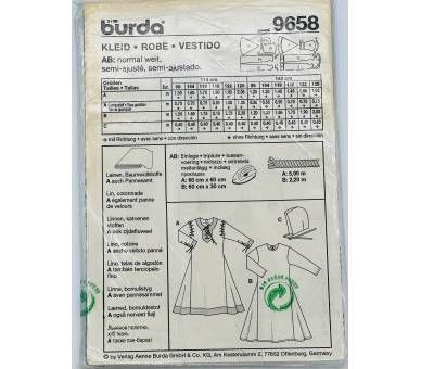 Patrón Disfraz Medieval Burda 9658 [product.brand] 2 - Tejidos Yasmina 