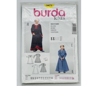 Patrón Disfraz Vestidos Medievales Burda 9473 [product.brand] 1 - Tejidos Yasmina 