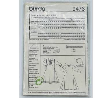 Patrón Disfraz Vestidos Medievales Burda 9473 [product.brand] 2 - Tejidos Yasmina 