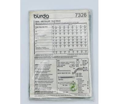 Patrón Disfraz Tirolesa Burda 7326 [product.brand] 2 - Tejidos Yasmina 