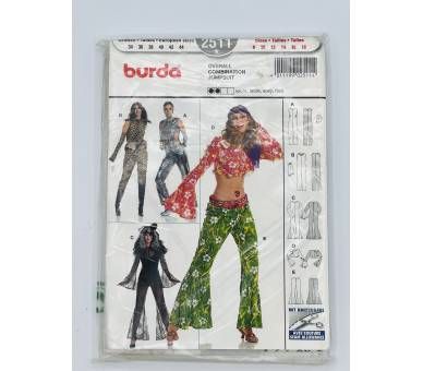 Patrón Disfraz Hippie Burda 2511 [product.brand] 1 - Tejidos Yasmina 