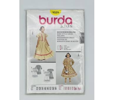 Patron Disfraz Vestido Romanticismo Burda 9529 [product.brand] 1 - Tejidos Yasmina 