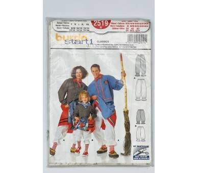 Patrón Disfraz Clásico Burda 2519 [product.brand] 1 - Tejidos Yasmina 