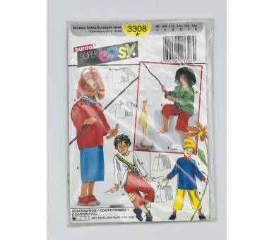 Patrón Disfraz Pescador Burda 3308 [product.brand] 1 - Tejidos Yasmina 