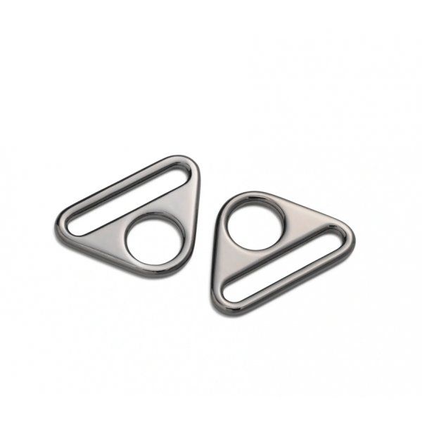Anillos Triangulares Con Puente 30 mm - Gunmetal Prym [product.brand] 2 - Tejidos Yasmina 