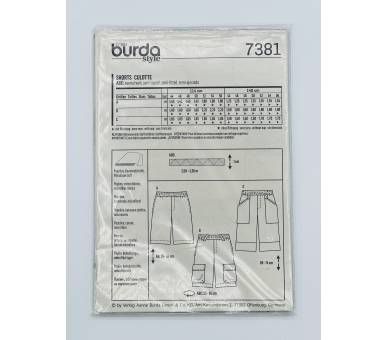 Burda 7381 [product.brand] 2 - Tejidos Yasmina 