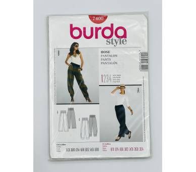 Burda 7400 [product.brand] 1 - Tejidos Yasmina 