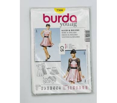 Burda 7308 [product.brand] 1 - Tejidos Yasmina 