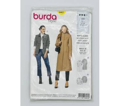 Burda 6461 [product.brand] 1 - Tejidos Yasmina 
