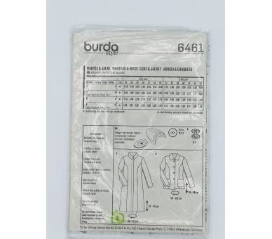 Burda 6461 [product.brand] 2 - Tejidos Yasmina 