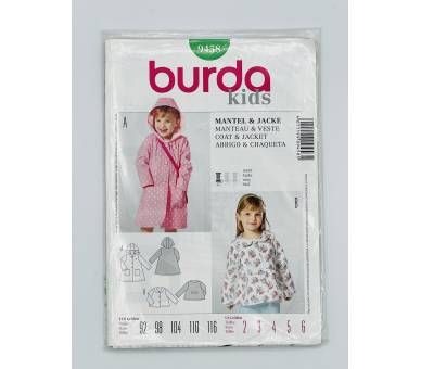 Burda 9458 [product.brand] 1 - Tejidos Yasmina 
