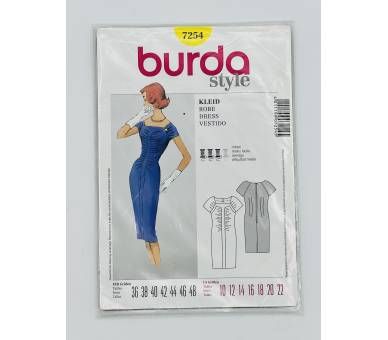 Burda 7254 [product.brand] 1 - Tejidos Yasmina 
