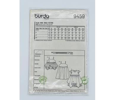 Burda 9459 [product.brand] 2 - Tejidos Yasmina 