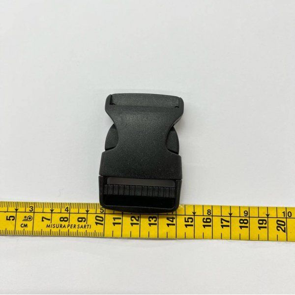 Cierre Plástico Negro 4cm [product.brand] 2 - Tejidos Yasmina 