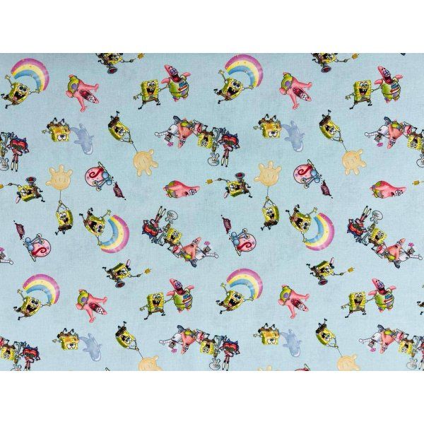 Algodón Bob Esponja [product.brand] 2 - Tejidos Yasmina 