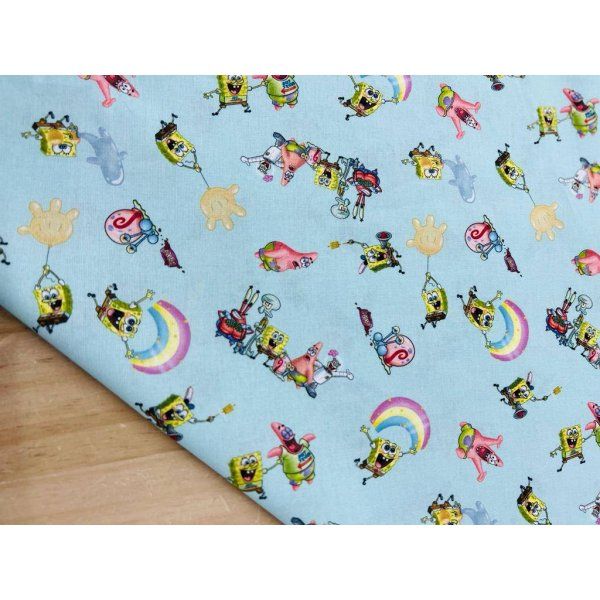 Algodón Bob Esponja [product.brand] 4 - Tejidos Yasmina 