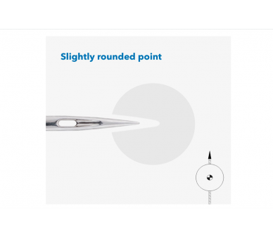 Single Packet Agujas + Enhebrador Quick Threading 90/14 - Schmetz Schmetz 1 - Tejidos Yasmina 