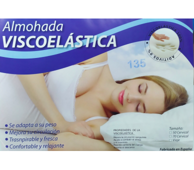 Almohada Viscoelástica Aloe Vera [product.brand] 2 - Tejidos Yasmina 