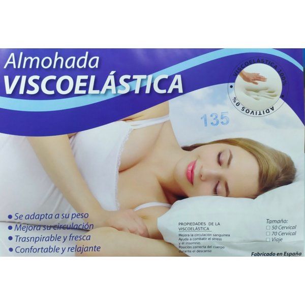 Almohada Viscoelástica Aloe Vera [product.brand] 2 - Tejidos Yasmina 