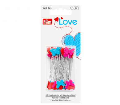 Alfileres Cabeza de Plastico 50 X 0.60mm - PRYM LOVE Prym 2 - Tejidos Yasmina Alfileres Cabeza de Plastico 50 X 0.60mm - PRYM LOVE Prym 2 - Tejidos Yasmina