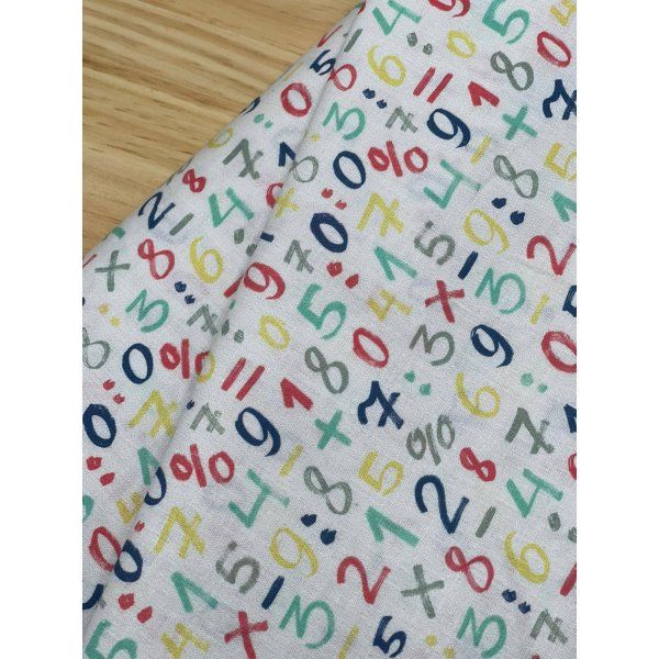 Algodón Matemáticas [product.brand] 2 - Tejidos Yasmina 