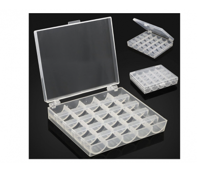 Caja Para Guardar Canillas 25 Bobinas [product.brand] 4 - Tejidos Yasmina 