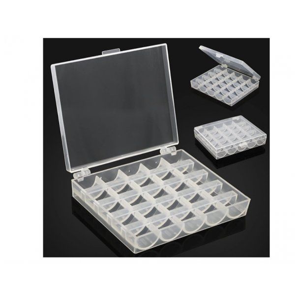 Caja Para Guardar Canillas 25 Bobinas [product.brand] 4 - Tejidos Yasmina 