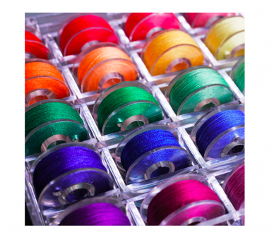 Caja Para Guardar Canillas 25 Bobinas [product.brand] 5 - Tejidos Yasmina 