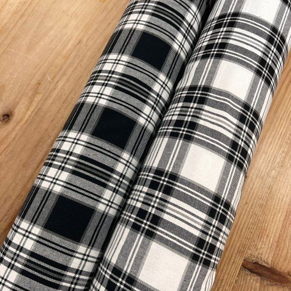 Franela A Cuadros Clasic Blanco [product.brand] 9 - Tejidos Yasmina 