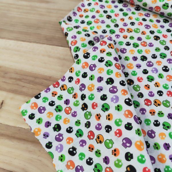 Algodón Calaveras Colors [product.brand] 2 - Tejidos Yasmina 