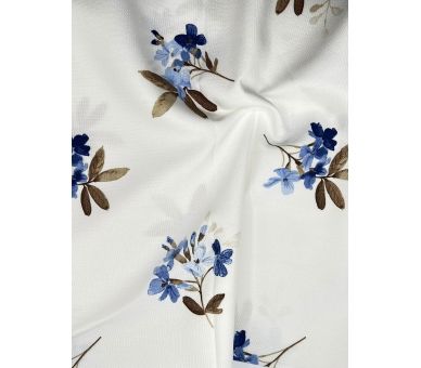 Mantelería Antimanchas Ramito Azul [product.brand] 2 - Tejidos Yasmina 