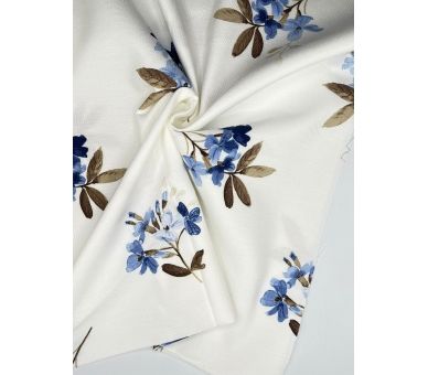 Mantelería Antimanchas Ramito Azul [product.brand] 3 - Tejidos Yasmina 