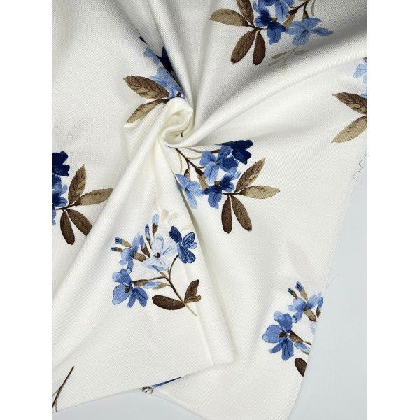 Mantelería Antimanchas Ramito Azul [product.brand] 3 - Tejidos Yasmina 