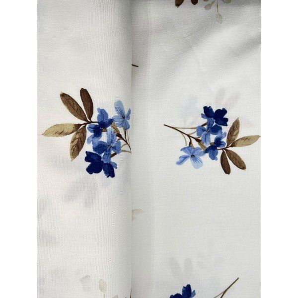 Mantelería Antimanchas Ramito Azul [product.brand] 4 - Tejidos Yasmina 