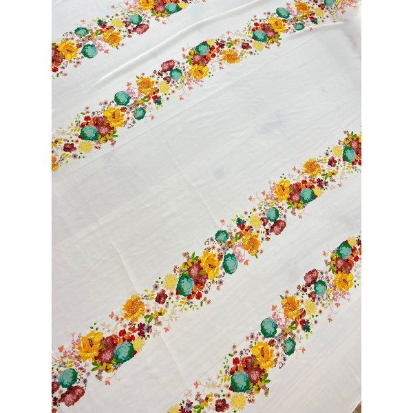 Satín Blanco Flores Tropicales [product.brand] 6 - Tejidos Yasmina 