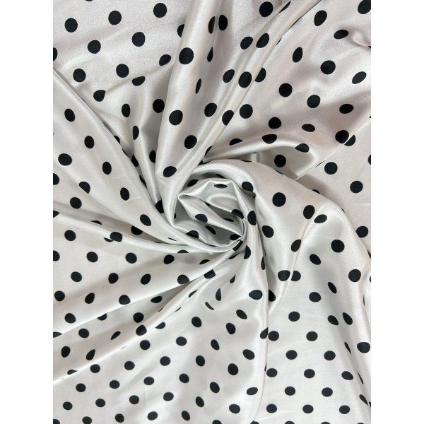Satín Lunares Black & white [product.brand] 2 - Tejidos Yasmina 