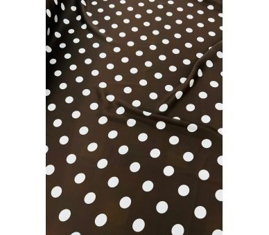 Satín Marrón Lunar Blanco [product.brand] 5 - Tejidos Yasmina 