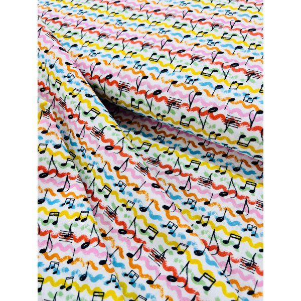 Algodón Color Music [product.brand] 7 - Tejidos Yasmina 