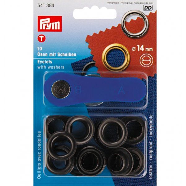 Ojetes + Arandelas 14mm - PRYM Prym 1 - Tejidos Yasmina 