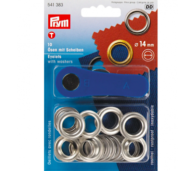Ojetes + Arandelas 14mm - PRYM Prym 3 - Tejidos Yasmina 