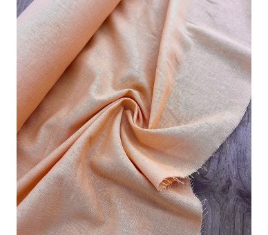 Lino Plain Linen Salmón [product.brand] 1 - Tejidos Yasmina 