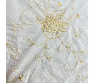 Batista Bordada Golden [product.brand] 3 - Tejidos Yasmina 