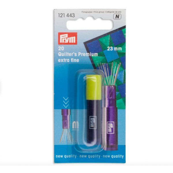 Pack Aguja De Coser Extrafina 0,53 x 23 mm - Prym 121443 Prym 3 - Tejidos Yasmina 