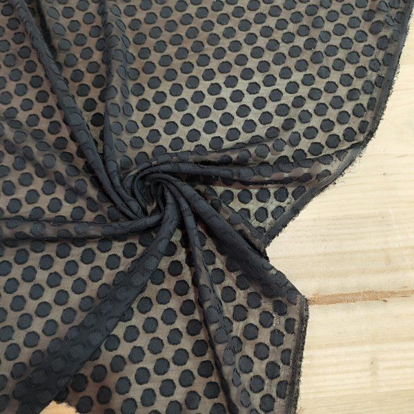 Gasa Macro Brocade Dots [product.brand] 4 - Tejidos Yasmina 