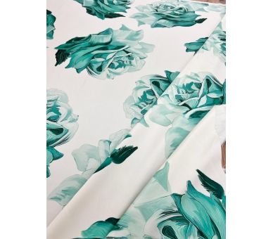 Mikado Rose Turquise [product.brand] 3 - Tejidos Yasmina 