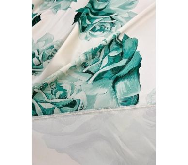 Mikado Rose Turquise [product.brand] 6 - Tejidos Yasmina 