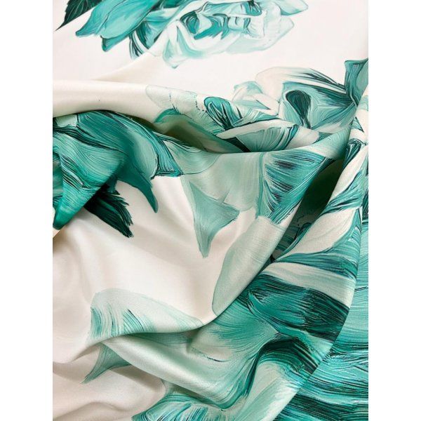 Mikado Rose Turquise [product.brand] 4 - Tejidos Yasmina 