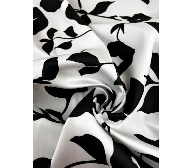 Mikado Black Rose [product.brand] 2 - Tejidos Yasmina 