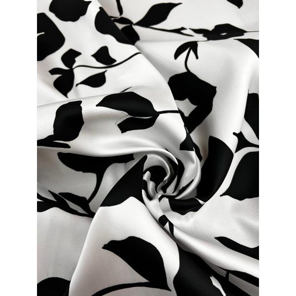 Mikado Black Rose [product.brand] 2 - Tejidos Yasmina 